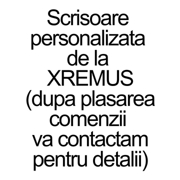 SCRISOARE DE LA XREMUS